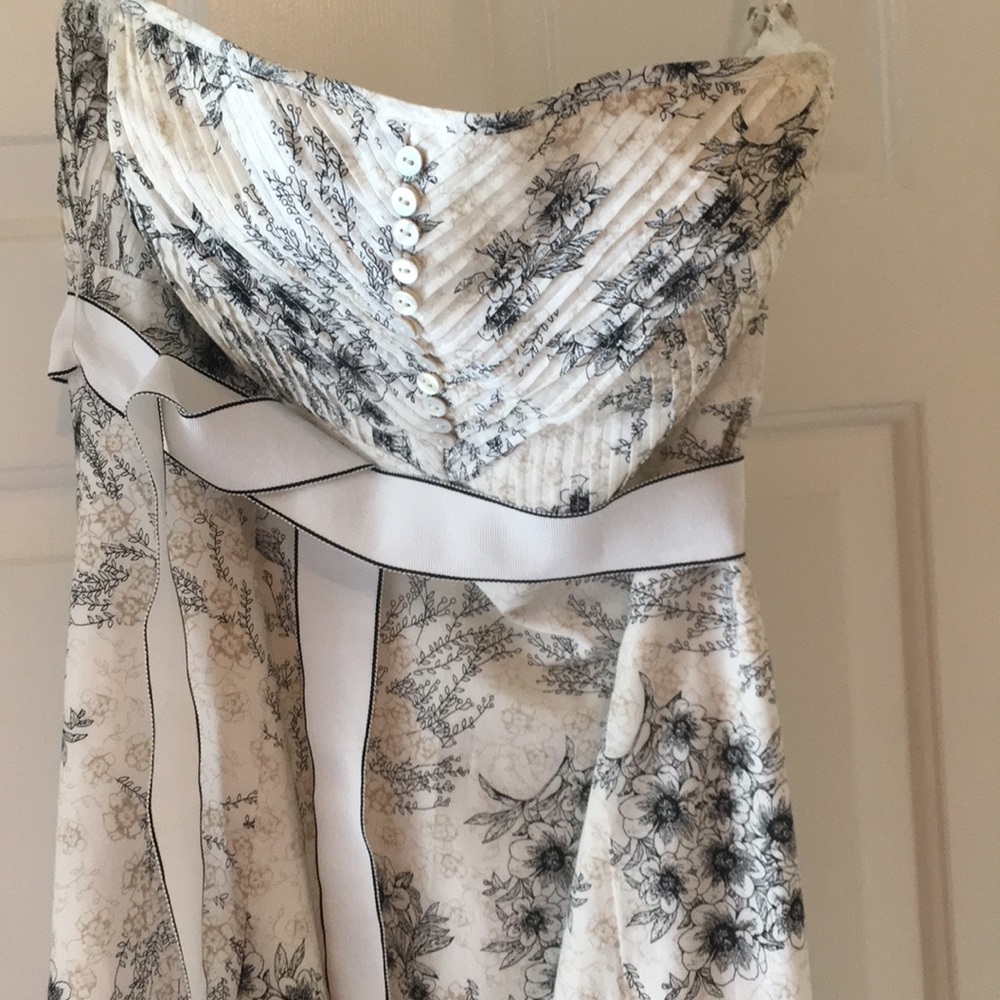 Cute strapless cocktail dress
